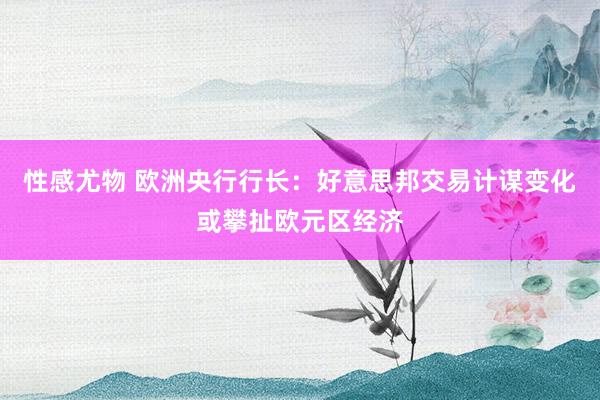 性感尤物 欧洲央行行长：好意思邦交易计谋变化或攀扯欧元区经济